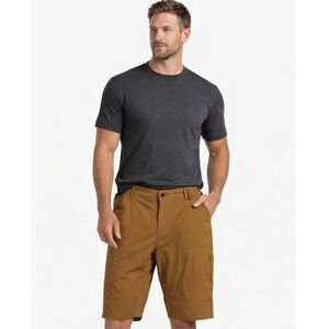 Kuhl Renegade Hiking Cargo Shorts Mens Size 40 in Buckskin Khaki